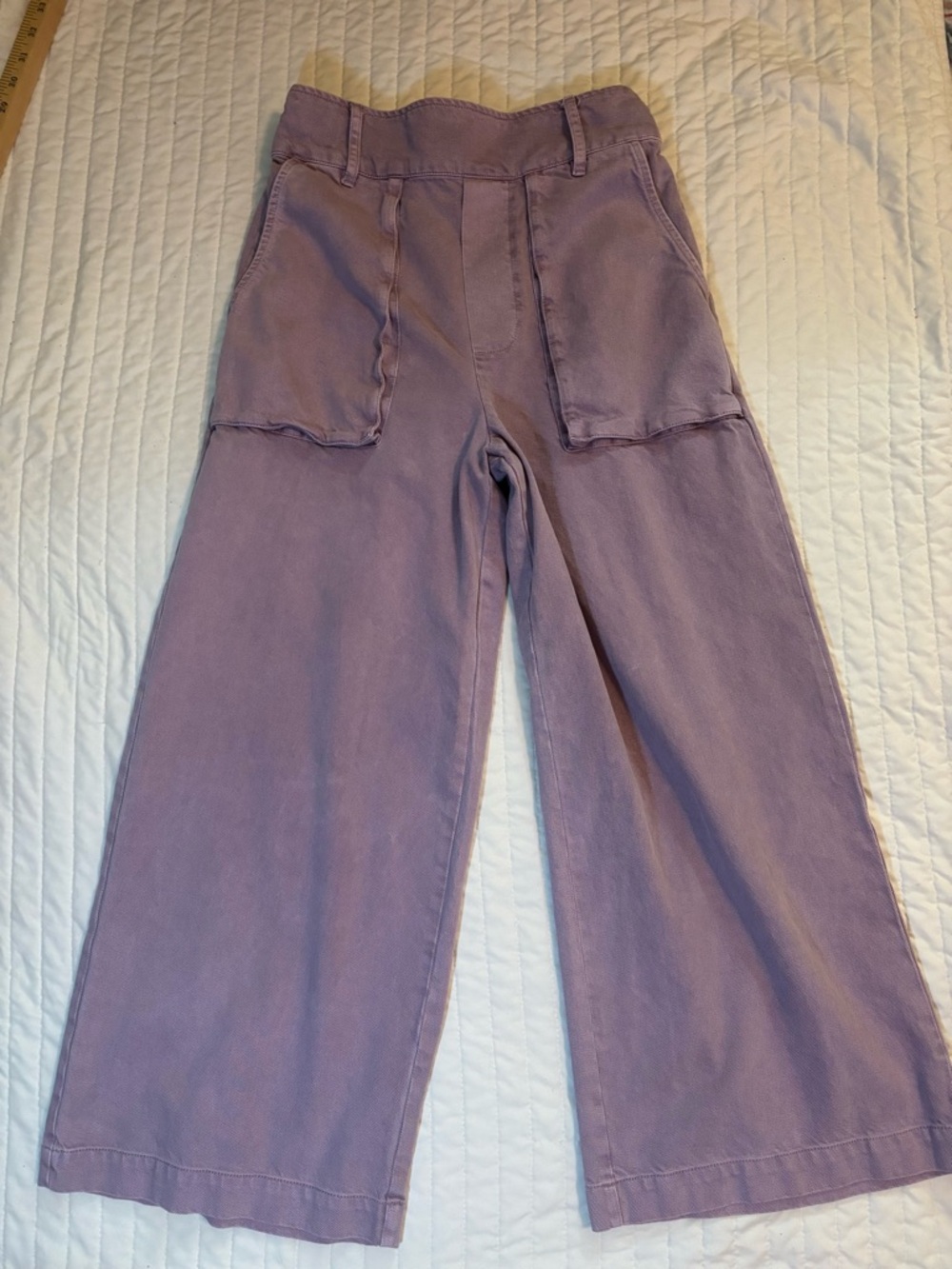 Young Fabulous & Broke Lavender Wide Leg Pants